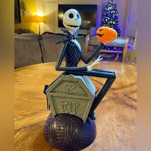 NWT Disney Light up Jack Skellington Popcorn Bucket Nightmare Before Christmas